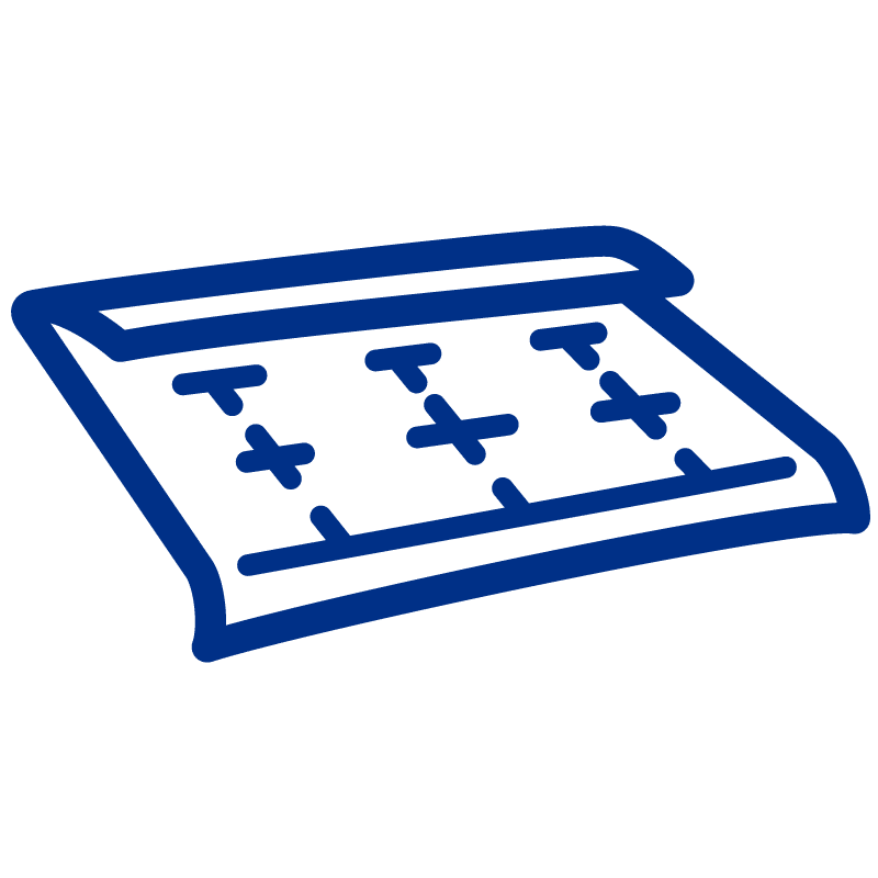 Bettdecke aus Synthetik / Steppdecke