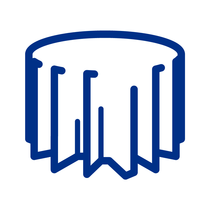 Tischdecke rund (bis 5m Durchmesser)